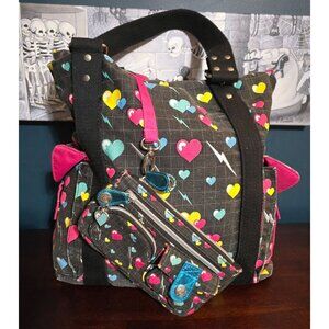 Loungefly Disney Heart Tote and Pouch